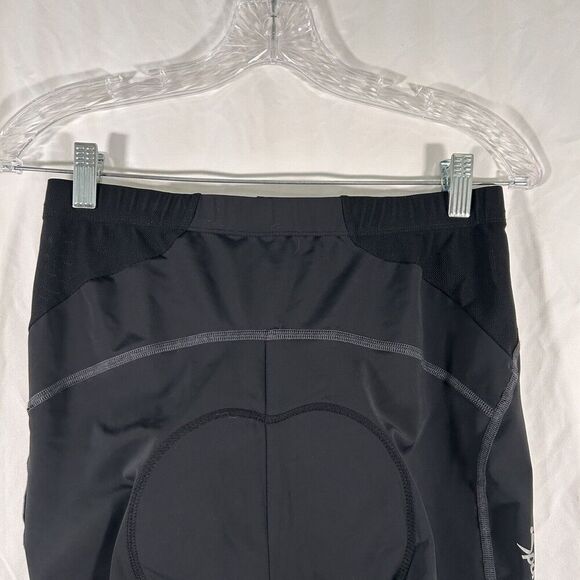 Sportneer Bike Shorts Men's Large Black Padded Pull On Spandex Elastic Waist - Picture 6 of 9